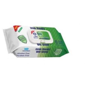 Antibakteriálne vlhčené utierky Fresh Detox Pine na ruky a povrchy (120 ks)